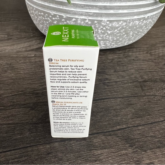 Nexxt Purifying Tea Tree Serum 10ml / 0.33 oz. FACTORY SEALED NEW IN BOX! - Picture 4 of 8